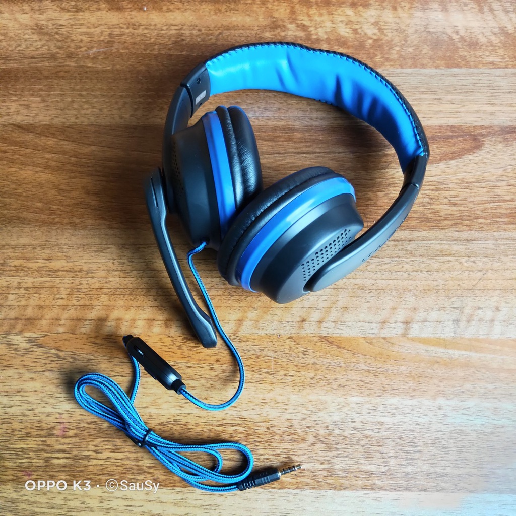 Tai Nghe Chụp Có Mic Ovleng OV-P6 Cho Máy Tính, Điện Thoại Dành Cho Game Thủ Nghe Nhạc Cực Đỉnh