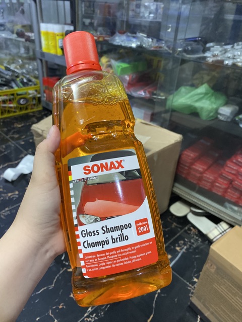 Nước rữa xe máy/xe hơi SONAX siêu đậm đặc 1000ML