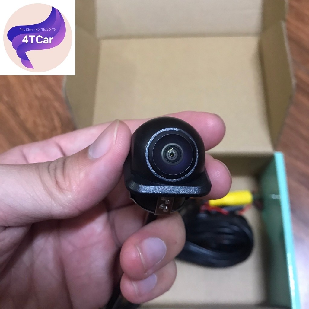Camera Lề, lùi  3 chế độ AHD-CCD Chân Nấm lắp được tất cả các loại màn ô tô 1080p Full HD