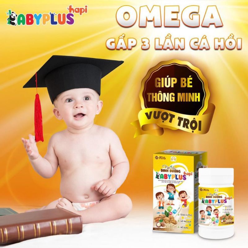 Ngũ Cốc Dinh Dưỡng Babyplus Giúp bé tăng cân và chiều cao