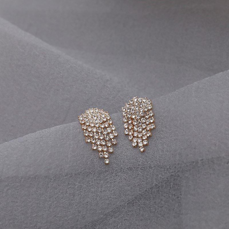 Đôi Bông Tai Dát Đá Thời Trang Cho Nữ