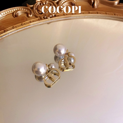 Bông Tai, Khuyên Tai đính ngọc trai nhân tạo cao cấp phong cách Hàn Quốc COCOPI Accessories - BT047
