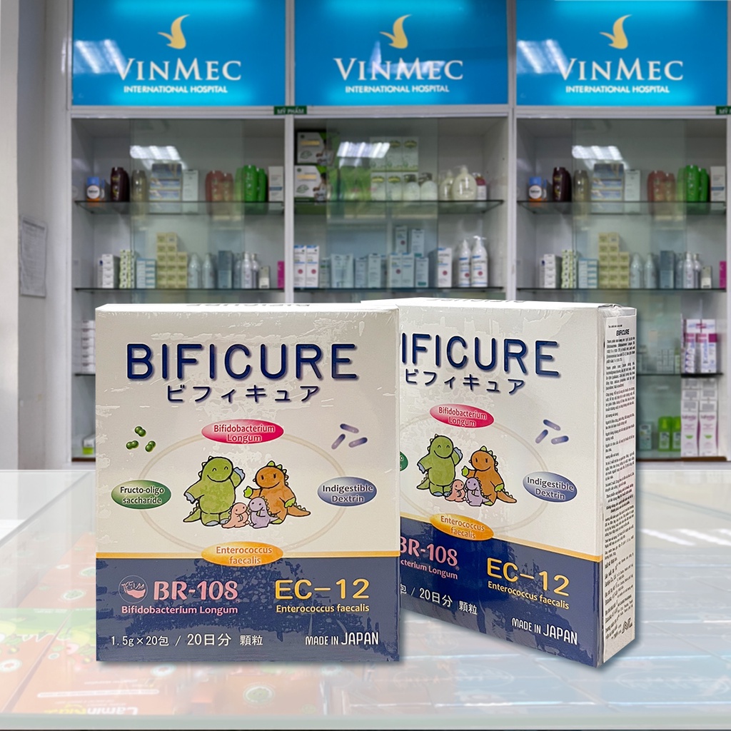 Men vi sinh hỗ trợ tiêu hóa Bificure hộp 20 gói