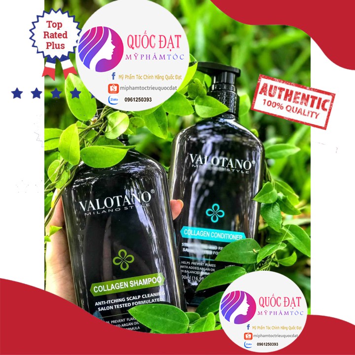 Cặp dầu gội xả VALOTANO 500ml | BigBuy360 - bigbuy360.vn
