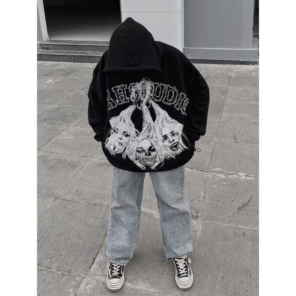 Áo hoodie vah studio DEVIL PUPPETS Áo khoác nỉ vah.studio Devil Puppets chất nỉ bông cao cấp kun shop unisex