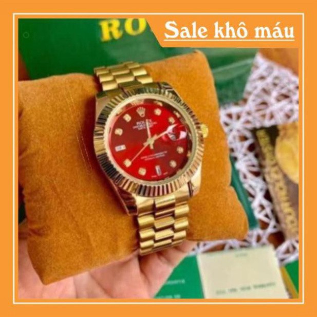 [Free Sip]  [Siêu Phẩm]  Đồng hồ nam rolex dây đặc thép không rỉ không bay màu - Rolex_collections