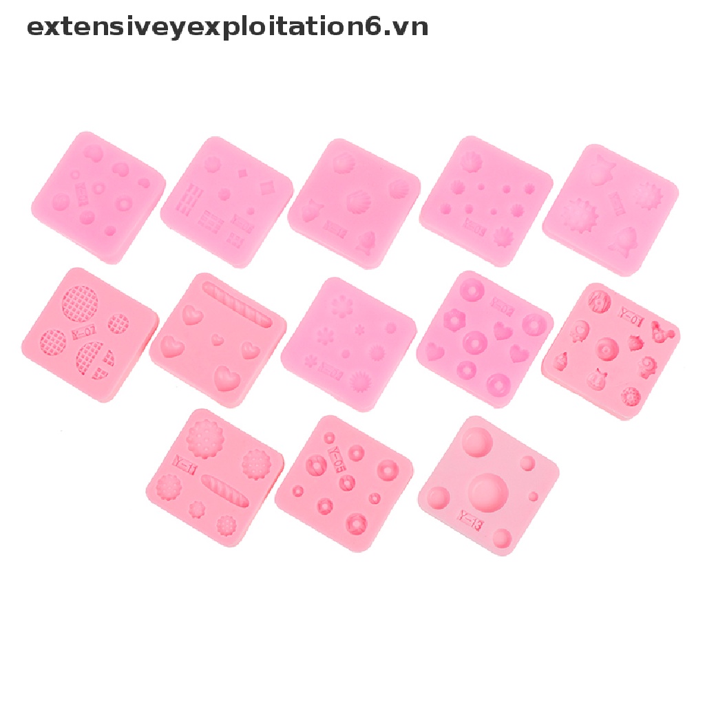 Khuôn Silicone Làm Đá Quý / Trang Sức Mini E6VN / E6VN