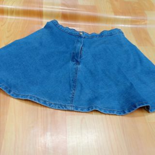 Chân váy jean hàng si size XL thiết kế đẹp dễ mặc
