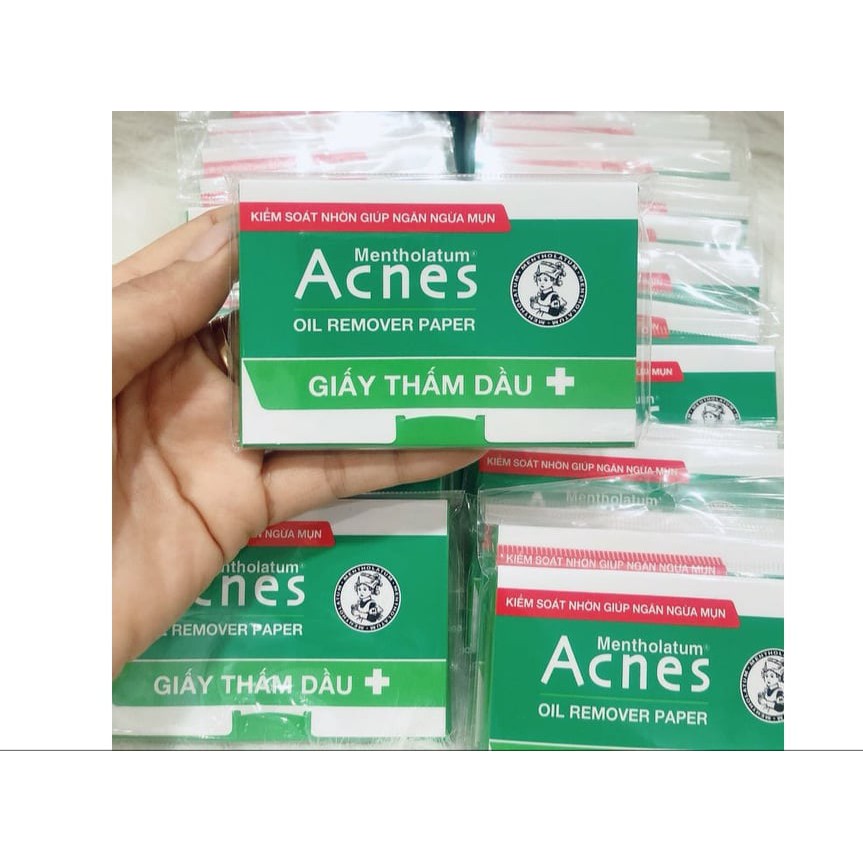 Giấy Thấm Dầu Acnes Oil Remover Paper (50 Tờ)