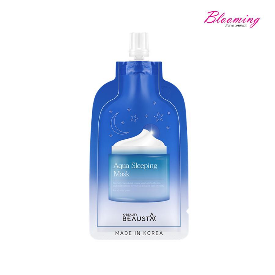 Mặt nạ ngủ dưỡng ẩm cho da Beausta Aqua Sleeping Mask 20ml