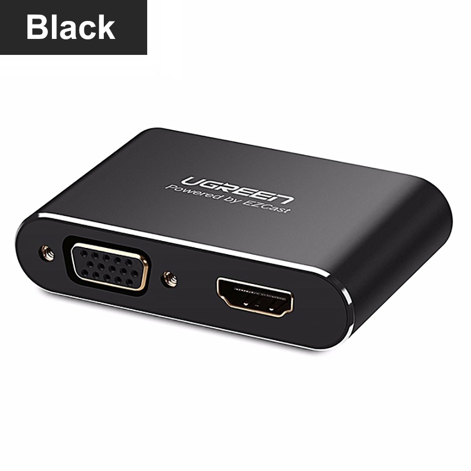 Thiết Bị Chuyển USB 2.0 Sang HDMI & VGA Cao Cấp | UGREEN US228 Chính Hãng | Hỗ trợ fullHD 1080p@60Hz
