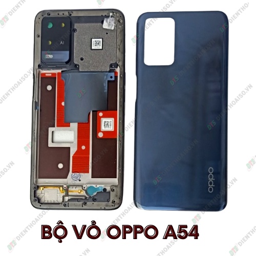 Bộ vỏ oppo a54 đen và xanh dương