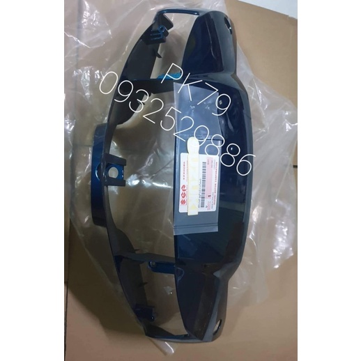 Ốp đèn pha  tay lái trước + tem chữ suzuki cho dòng xe viva 110