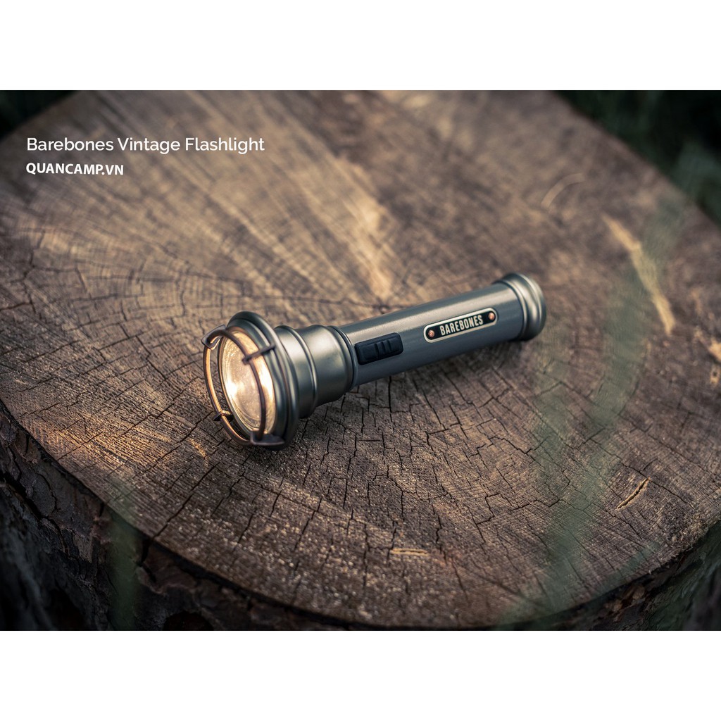 Đèn pin cắm trại cổ điển Barebones Vintage Flashlight