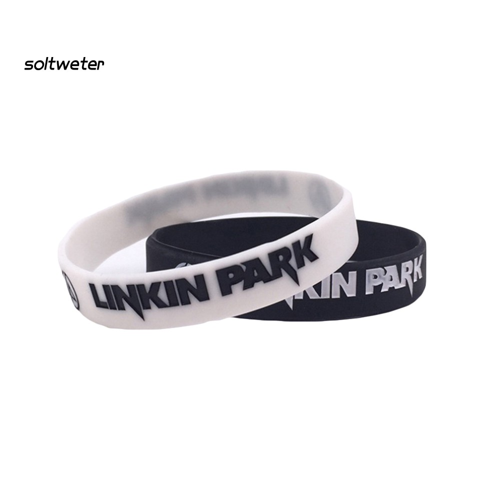 Vòng Tay Silicon In Chữ Linkin Park Cá Tính Trẻ Trung Dành Cho Nam Và Nữ