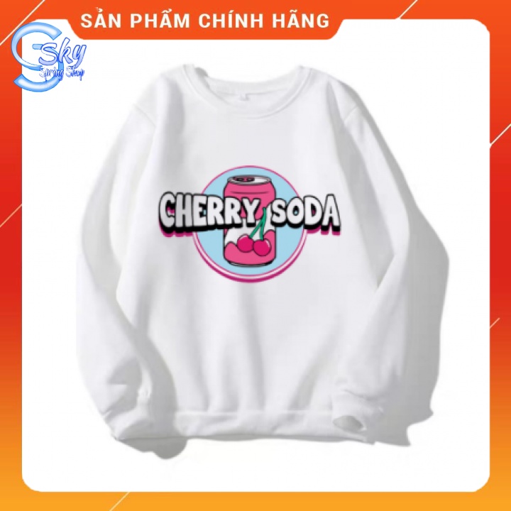 FORM RỘNG IN CHERRY SODA SIÊU CUTE