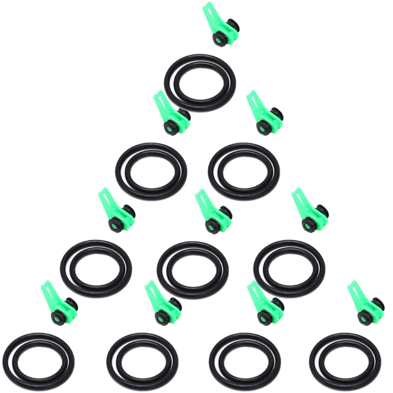 QQ Set 10 Vòng Cao Su Nhỏ Giữ Móc Câu Cá Chuyên Dụng