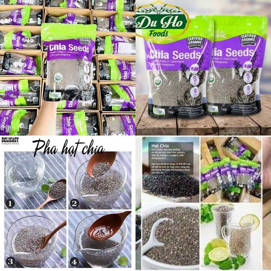 HẠT CHIA ÚC - LẺ 100GRAM