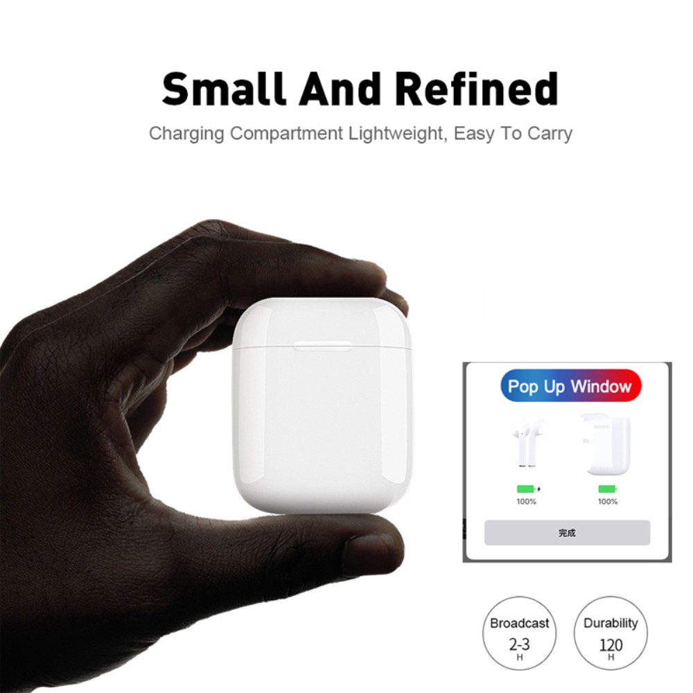 Tai nghe bluetooth Bluetooth TWS i12 tích hợp micro chất lượng cao | BigBuy360 - bigbuy360.vn