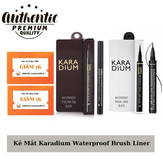 BÚT DẠ KẺ MẮT KARADIUM WATERPROOF EYELINER PEN BLACK