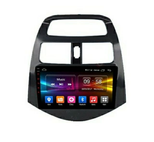 Màn hình android 9 inch chevrolet spark