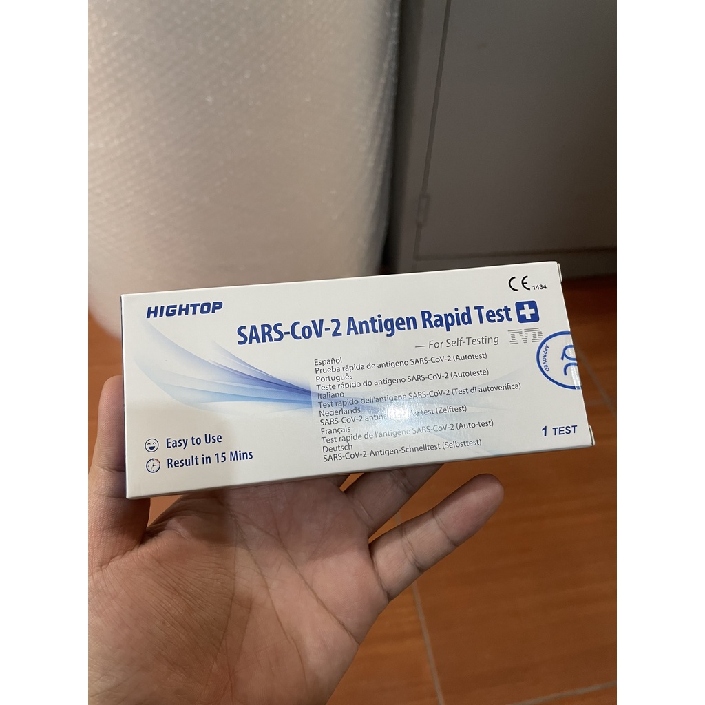 Bộ tét mũi nông Hightop, không cần chọc sâu, Được cấp phép