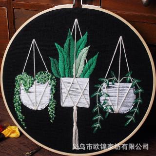 Embroidery diy handmade self-embroidered material package student creative gift European-style adult beginner embroidery kit