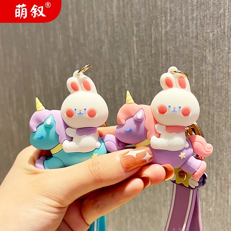 Mới Móc Khóa Hình Thỏ Sáng Tạo Dễ Phối Đồ