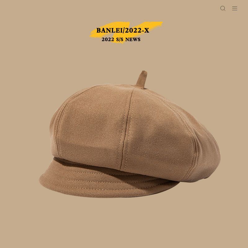 Mũ Beret Phong Cách Retro Nhật Bản Thời Trang Cho Nữ