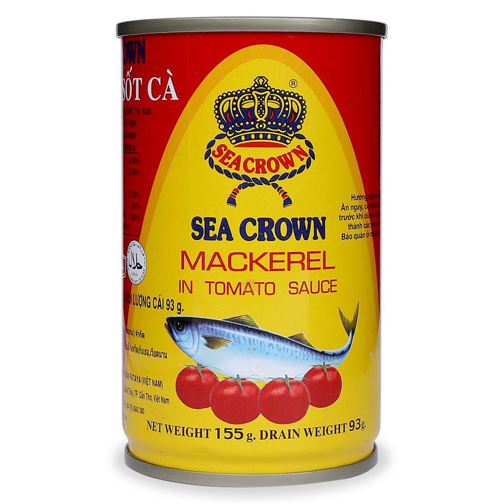 Combo 2  Cá Nục Sốt Cà Sea Crown 155G