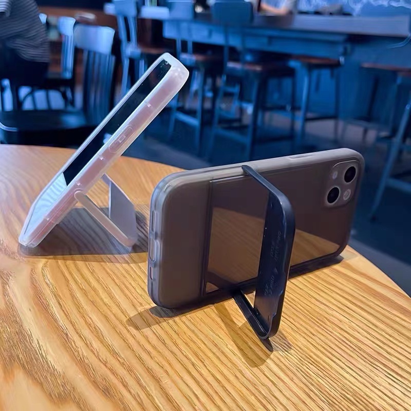 Ốp Điện Thoại Mềm Có Giá Đỡ Cho compatible for iphone 13 pro max 12 pro max x xr 11 pro max 11 case