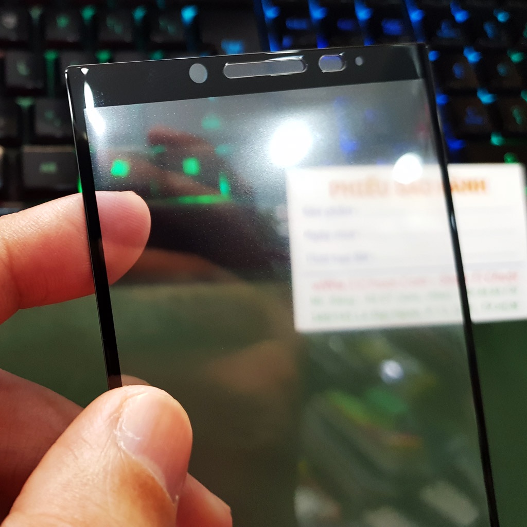 [Ảnh Thật] Kính CL BlackBerry Key2/ KeyTwo FULL Màn cong 3D, KEO VIỀN