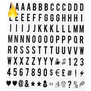 Hộp Đèn Bảng Chữ Cái A4 65.4x35mm (Màu Đen)