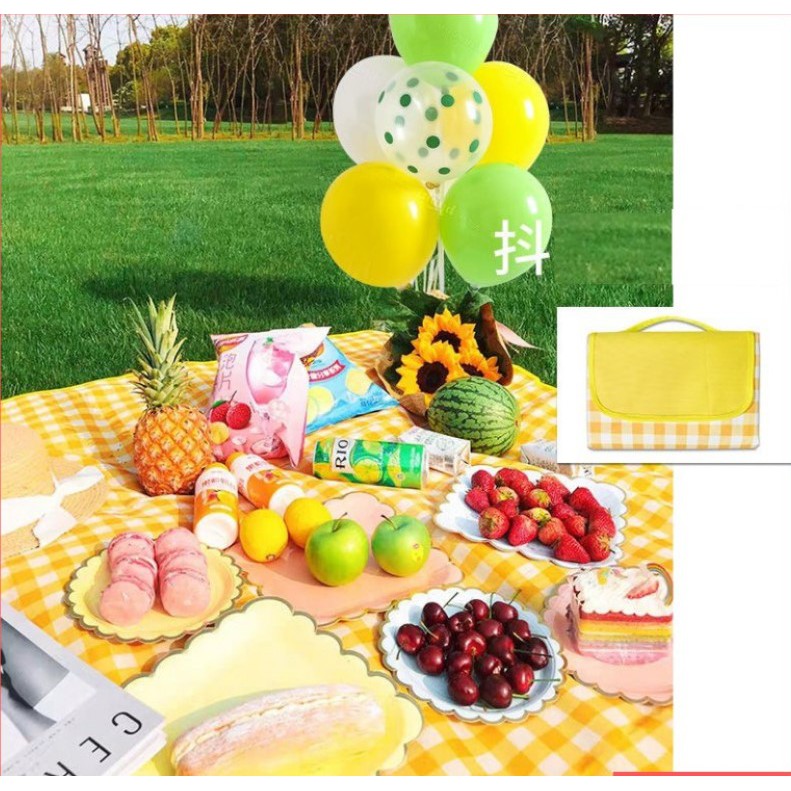 Thảm picnic hewolf tấm lót lều cao cấp dành riêng cho cắm trại, dùng trải công viên cho bé chơi nhiều mẫu đẹp