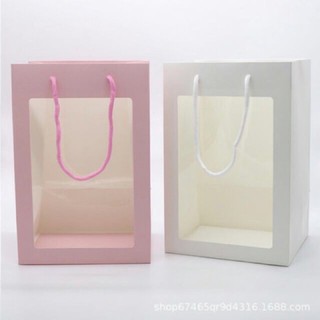 Túi đựng bó hoa , gấu , hộp qùa size lớn 35*25*15cm