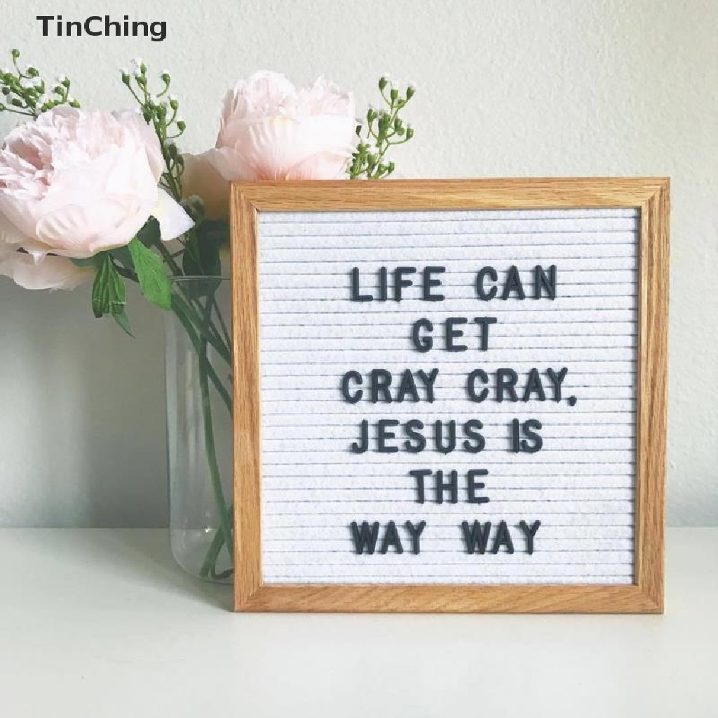 Bảng ghi chú bằng gỗ / vải nỉ hình vuông tiện dụng 10x10 inch 450