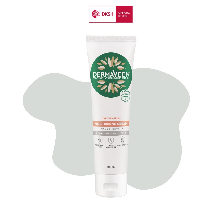 Kem dưỡng ẩm  Daily Nourish Moisturising Cream 100g  DERMAVEEN