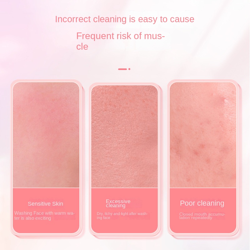 Sữa Rửa Mặt Tạo Bọt Amino acid Dưỡng Ẩm Tẩy Tế Bào Chết Làm Sạch Da Nhạy Cảm TTB303