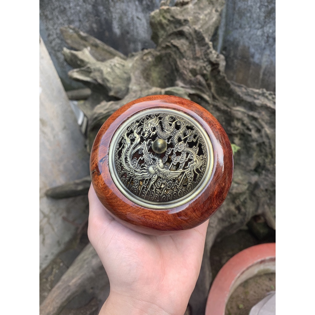 Lư xông trầm gỗ hương ta - Hương tăm - Nụ trầm