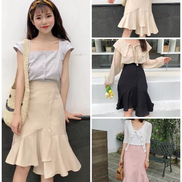 Chân váy đuôi cá xinh - CÓ SẴN HÌNH THẬT1