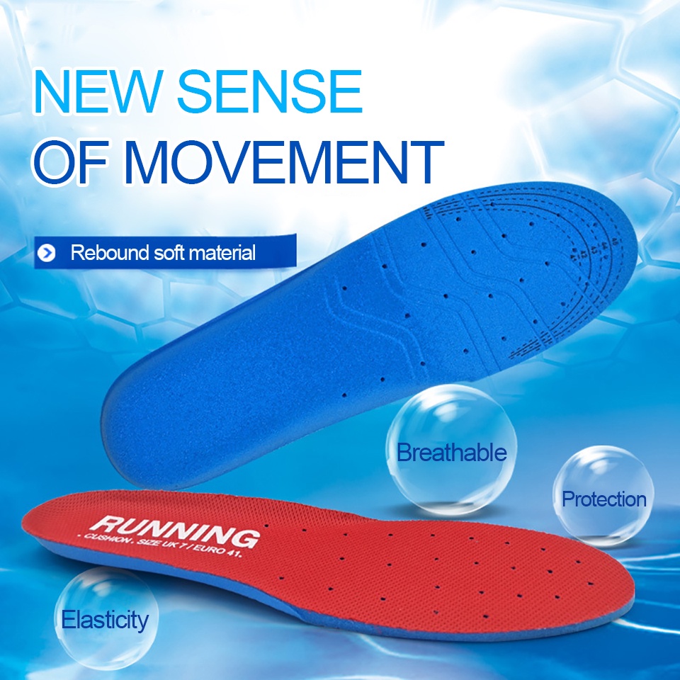 Miếng Lót Giày Dày Dặn Thấm Hút Mồ Hôi Tốt Thoáng Khí Cao Cấp