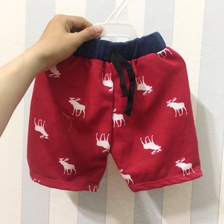 Quần đùi bé trai chất da cá 6m - 7y