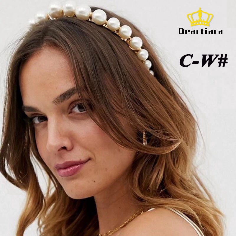 Women Pearl Headband Hair Accessories