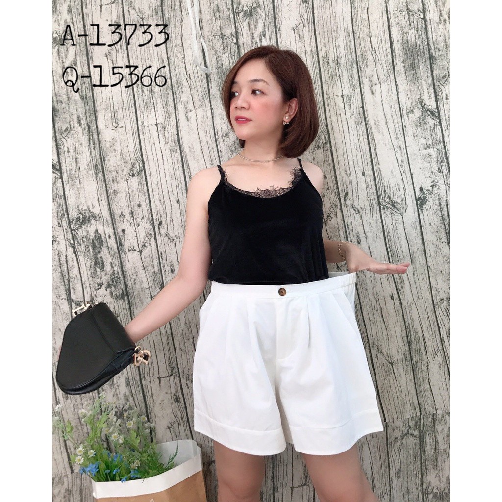 Quần BIG SIZE short váy sau lưng thun 2 túi 15366