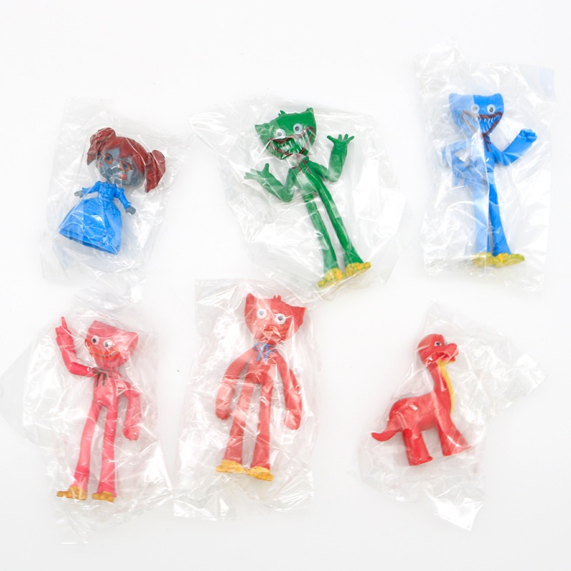 Đồ chơi mô hình ZHANQI TOYS mô phỏng nhân vật Huggy Wuggy trong game Poppy Playtime