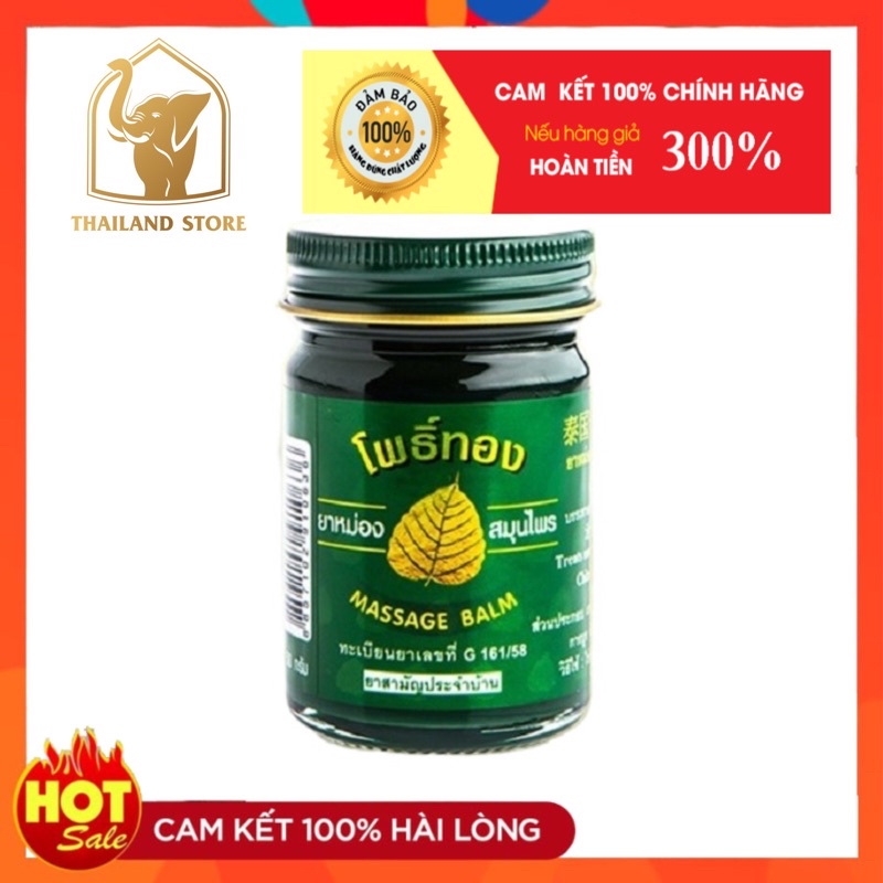 dầu cù là lá bồ đề CHÍNH HÃNG thái lan 50GR