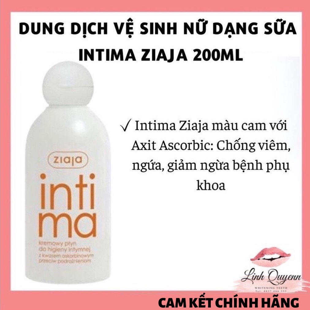 Dung Dịch Vệ Sinh Phụ Nữ Intima Ziaja 200ml