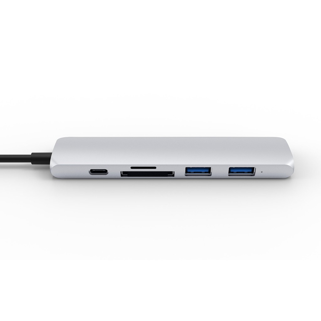 Cổng chuyển HyperDrive BAR 6-in-1 USB-C Hub cho Macbook, PC & Devices - HD22E