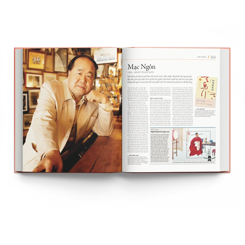 SÁch Đông A – NHÀ VĂN CUỘC ĐỜI VÀ TÁC PHẨM – Jame Naughtie - Bìa cứng in màu - Bình Book