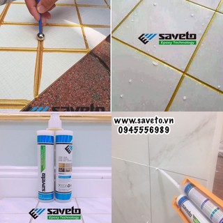 Bộ bi lăn mạch gạch keo saveto